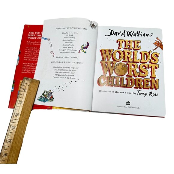 Worlds Worst Children David Walliams Books Lot 3 Vol 1 2 3 HC DJ - Picture 8 of 16